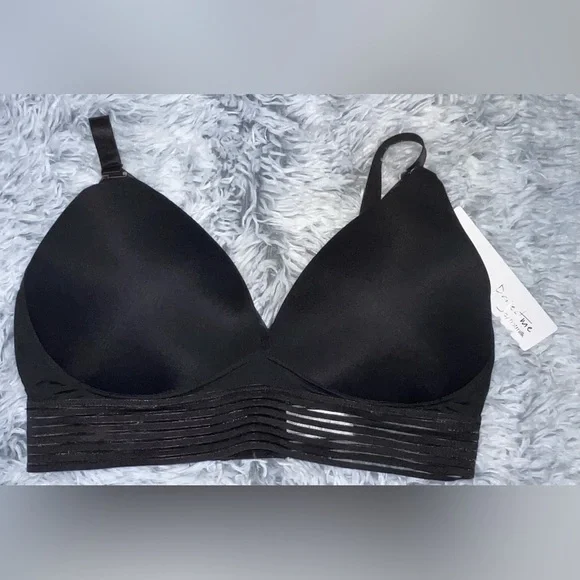 ProjectMe by Hotmilk AMBITION TRIANGLE CONTOUR BLACK NURSING BRA - WIREFREE